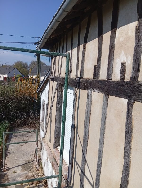 Rénovation de façade en pierre - artisan Madelaine Jonathan